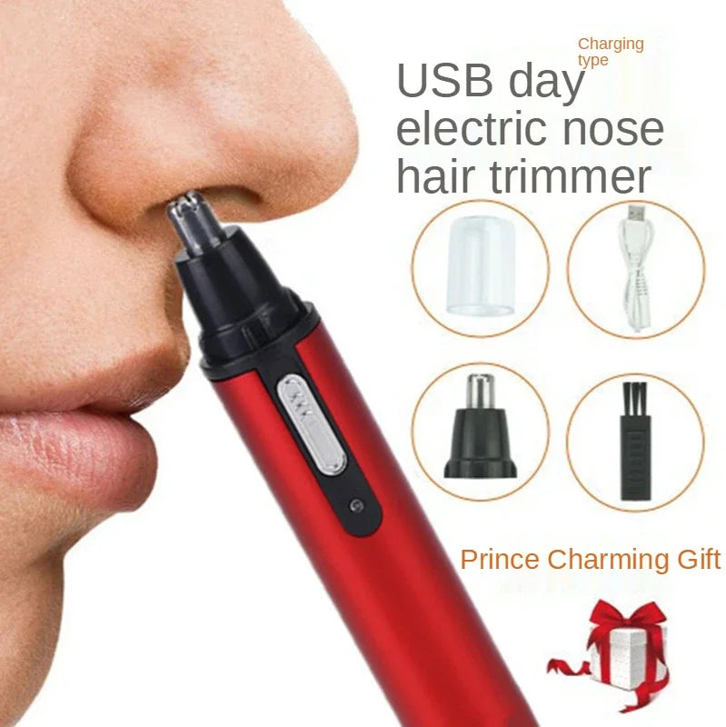 Rechargeable Nose Hair Trimmer Electric Removal Clipper - High Quality Eco-Friendly Nose Trimmer Split end Navaja barbero Nifes