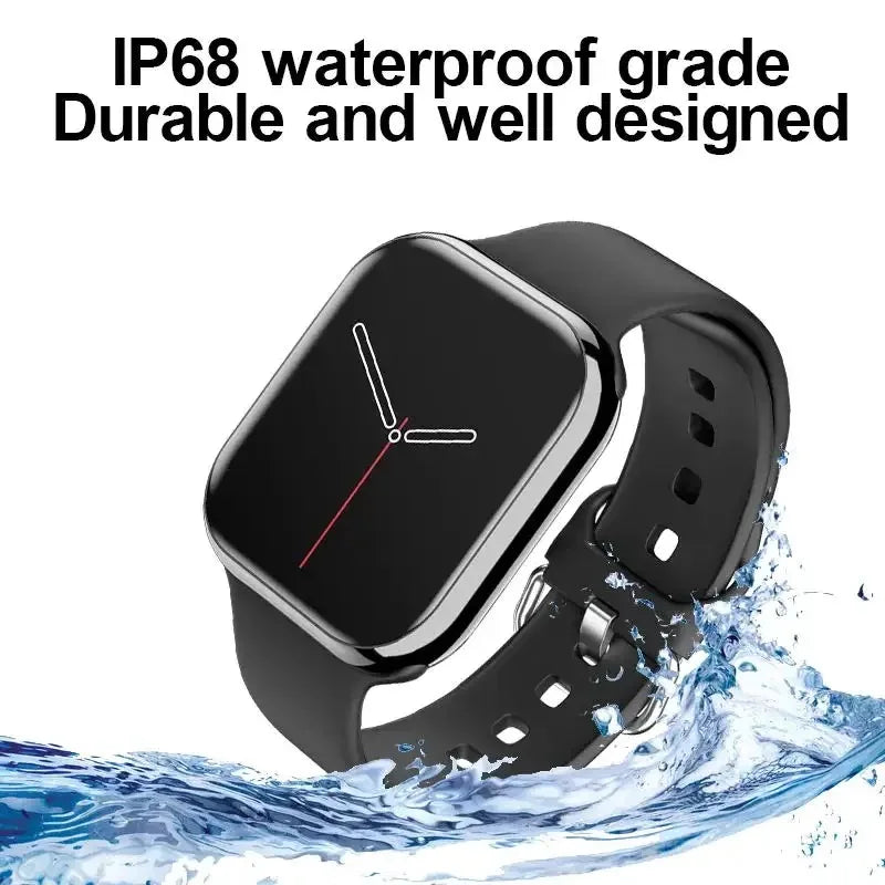 2024 NEW Smart Watch Wireless Charging Smartwatch Bluetooth Calls Men Women Watches Fitness Bracelet Custom Watch Face