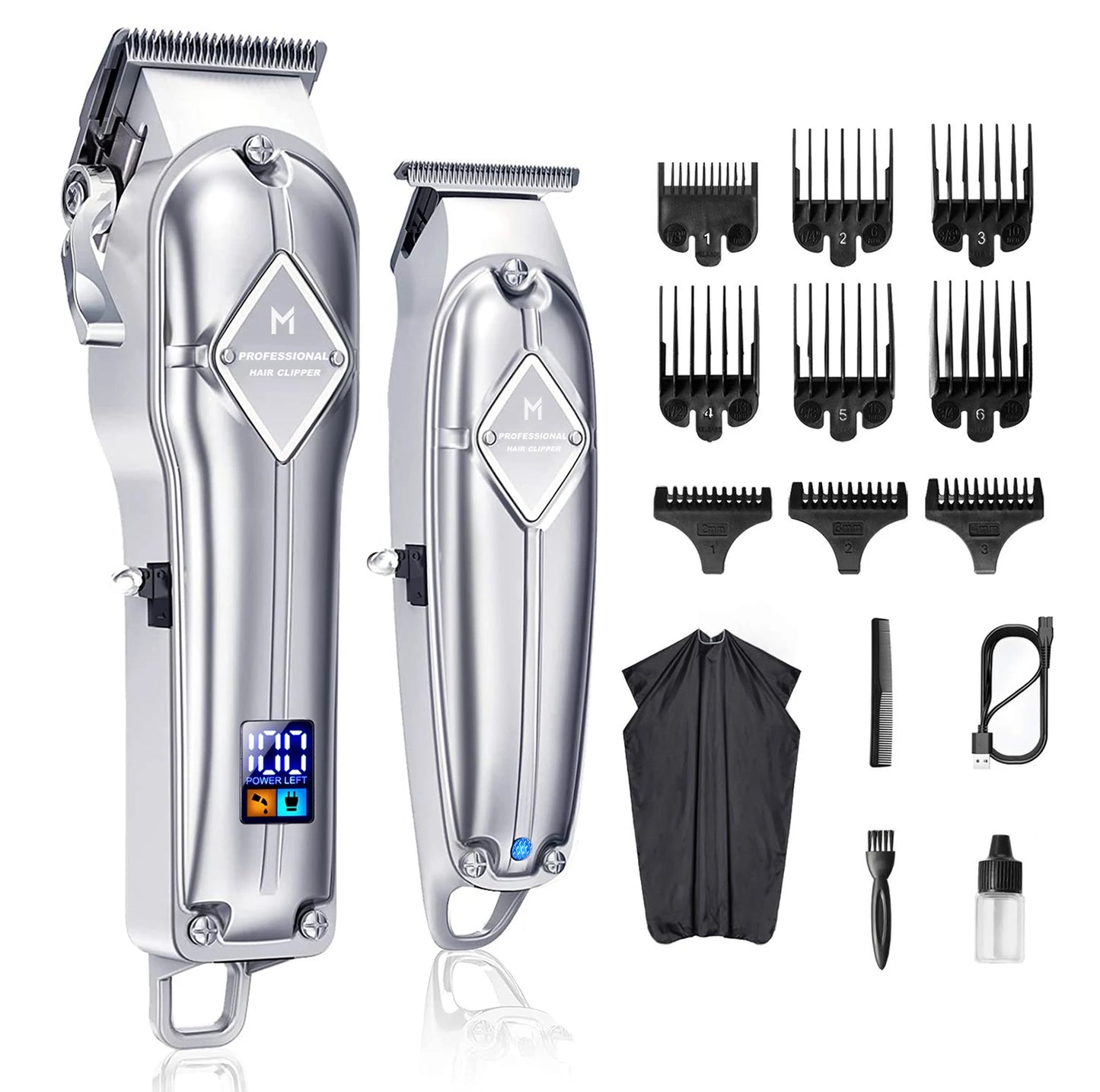 Top Limural Hair Clippers Professional Cordless Clippers Hair Cutting Beard Trimmer Barbers Grooming Kit Rechargeable for Men