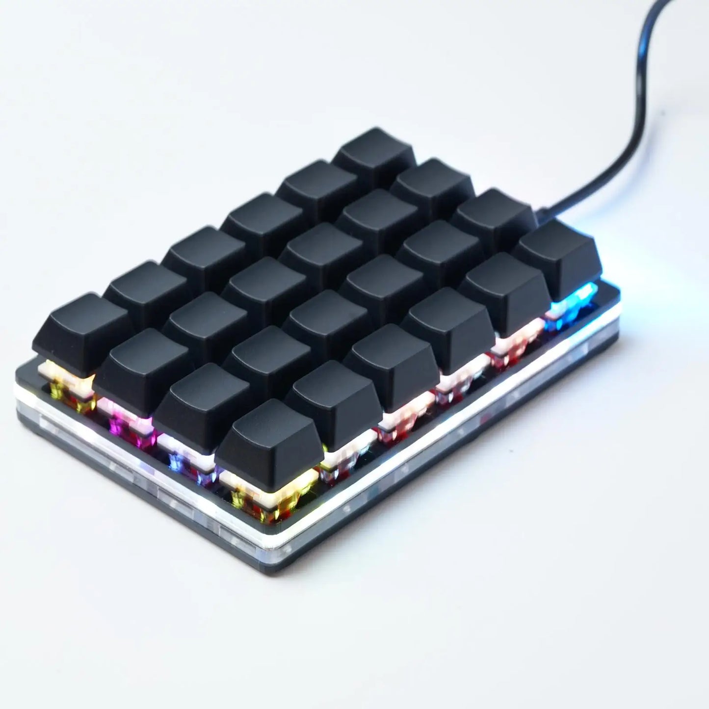 Mini USB Macro Custom Mechanical Keyboard 2/24 Keys Gaming Keyboard Sayo Device Shortcut Programmable Keypad Keys