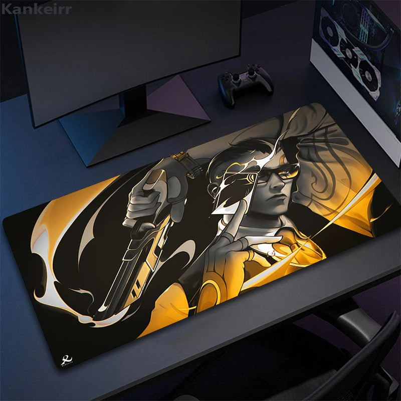 PC Gamer Cabinet Pads Laptop Gamer Table Mousepad Anime Mat Gaming Mouse Pads Valorant Mausepad Setup Gamers Accessories Small