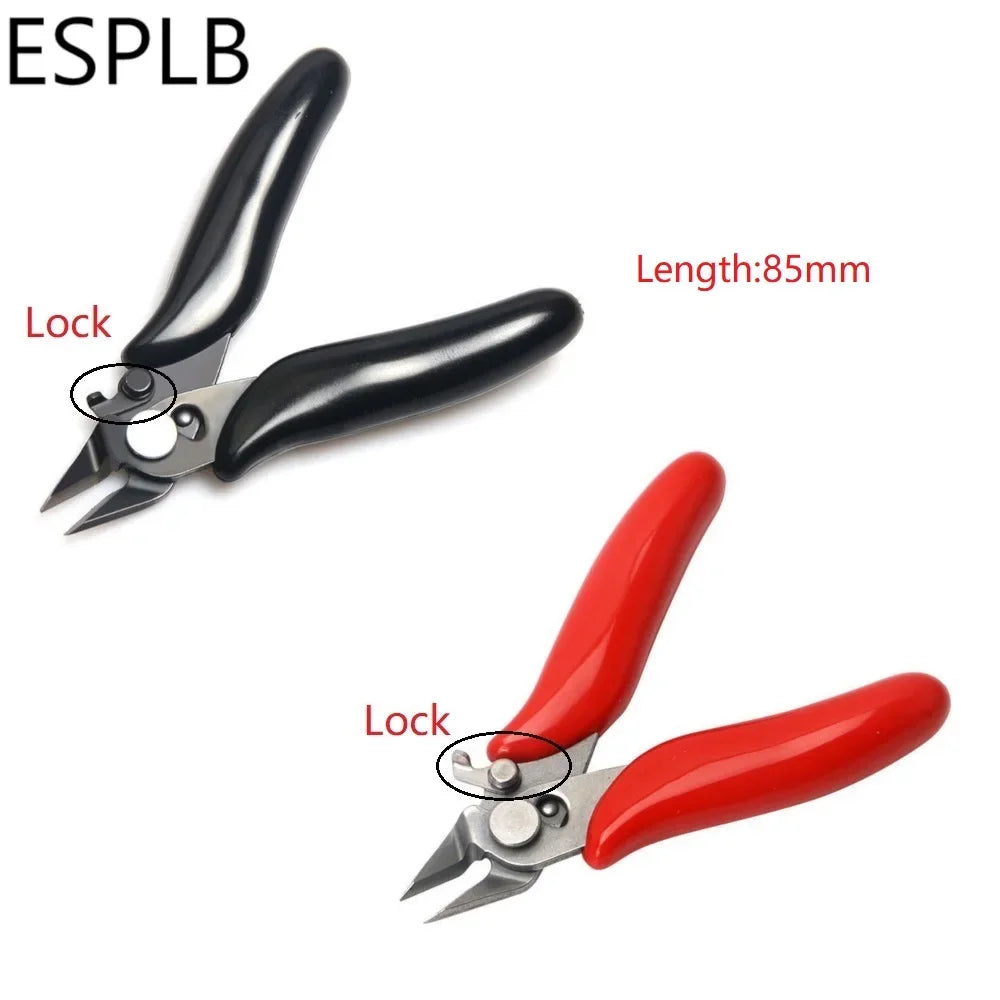 3.5 Mini Wire Pliers Cutters Slide Lock Diagonal Pliers  Snips Nipper Heating Wire Cigarette Hand Tools Pliers Alicate de corte