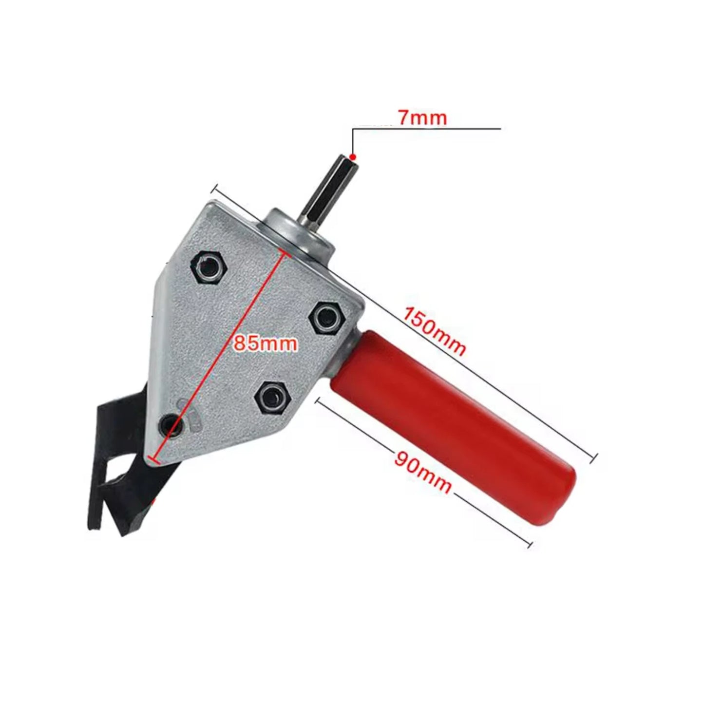 Sheet Metal Cutting Tool Saw Power Drill Attachment Turbo Shear Cutter 0.8-1.8mm