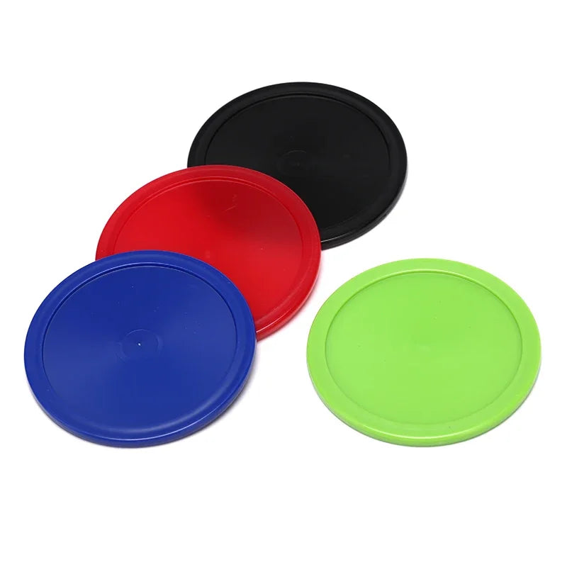 64mm Red Air Hockey Children Table Mallet Puck Goalies Air Hockey Pucks Ice pucks Table Game Party Tools Entertainment 8 Pcs Tcg