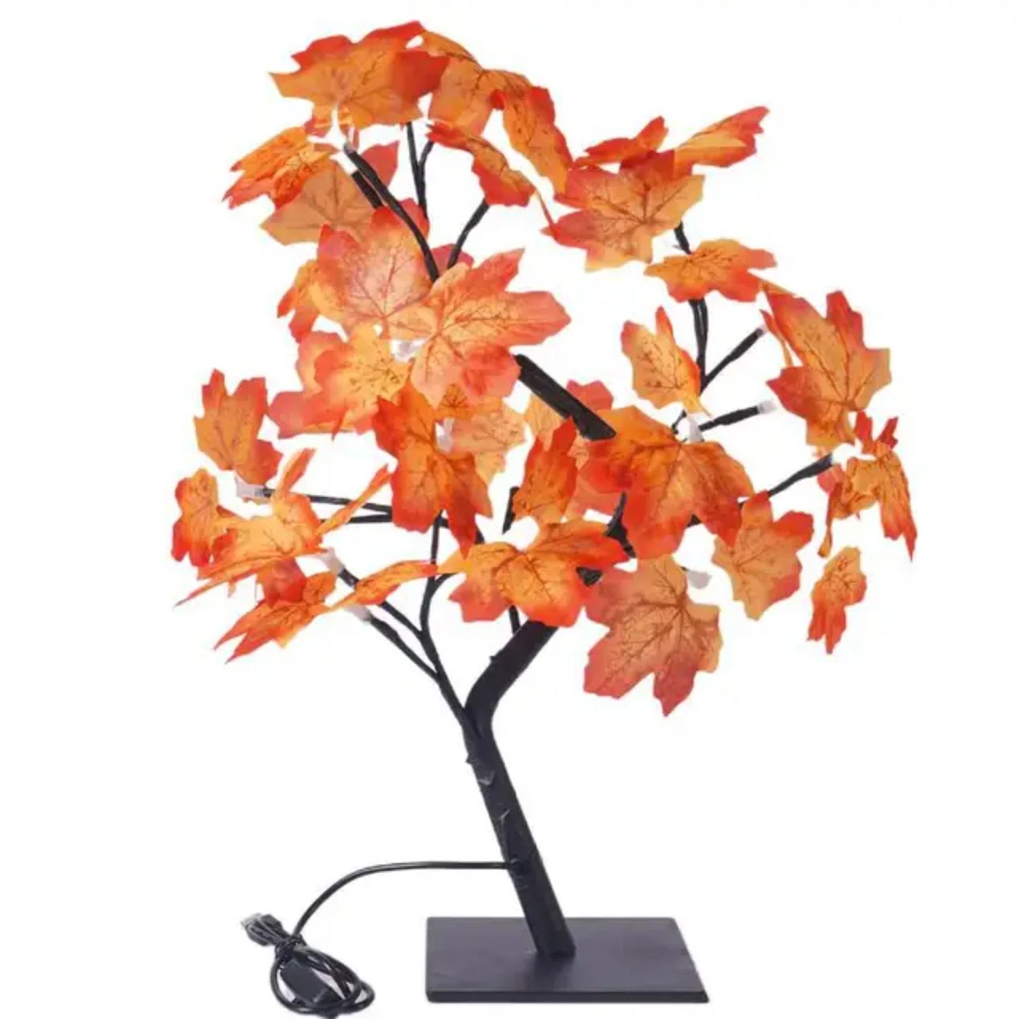 Exquisite Beautiful Battery Powered Cherry Blossom Bonsai Tree Night Light - Stunning Decorative Artificial Tree Light for Creat