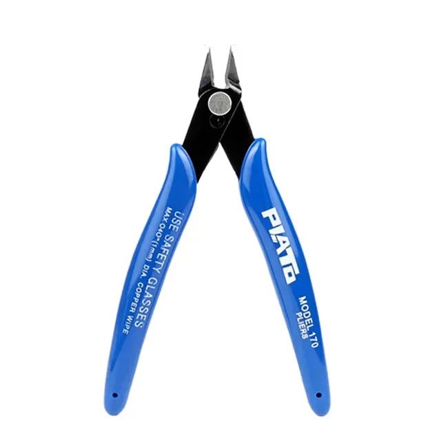 1PC 170 Wishful Clamp DIY Electronic Diagonal Pliers Side Cutting Nippers Wire Cutter 3D printer parts Hand Tools Fishing pliers