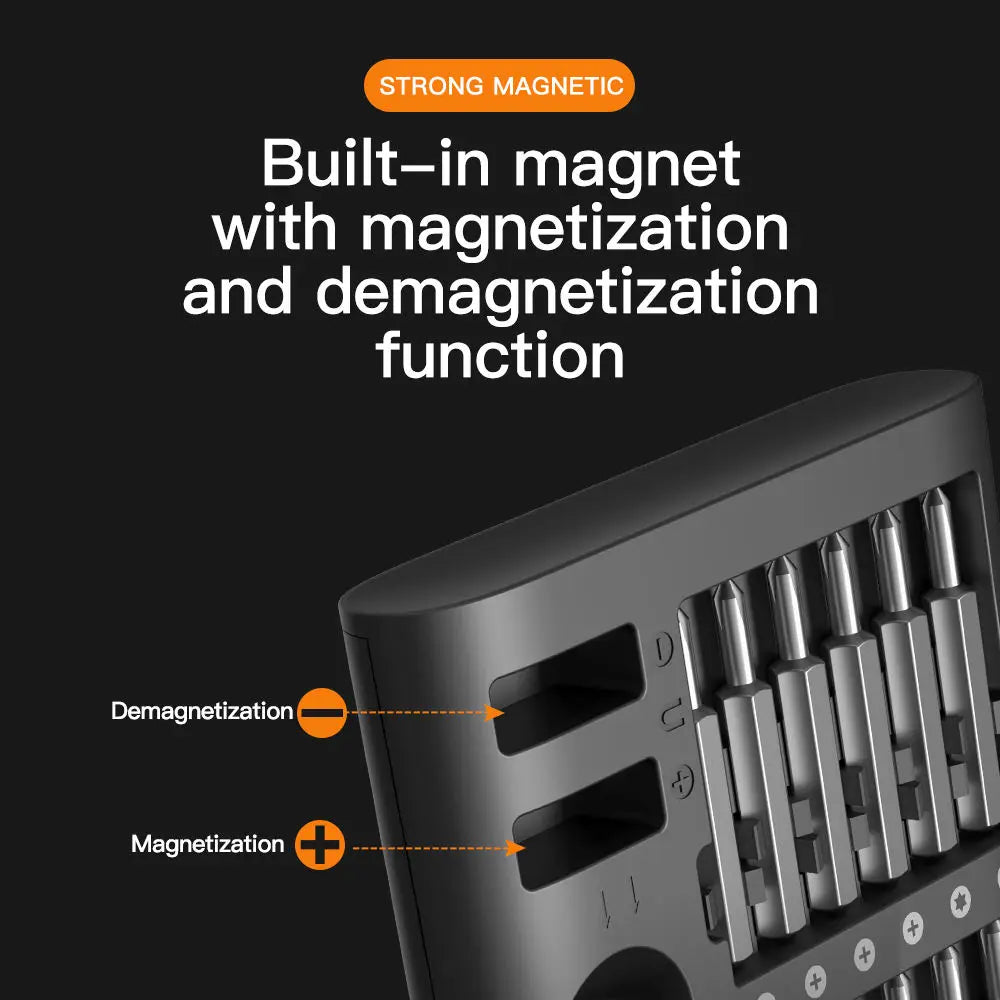مجموعة مفكات براغي دقيقة 51 في 1 بمقبض محمول وقلم ومجموعة أدوات يدوية مغناطيسية صغيرة لإصلاح الهواتف المحمولة من Xiaomi