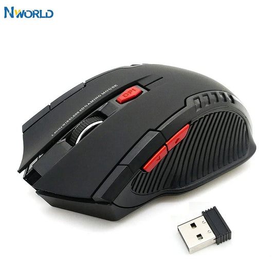 2.4GHz Wireless Mouse With USB Receiver Gaming Mouse 2000DPI For Overwatch Cs go Dota 2 LOL Fortnite Computer Laptop Pc Gamer