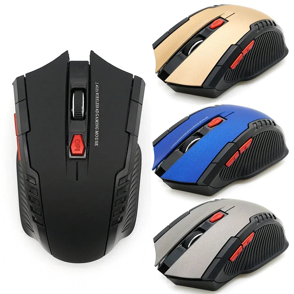 2.4GHz Wireless Mouse With USB Receiver Gaming Mouse 2000DPI For Overwatch Cs go Dota 2 LOL Fortnite Computer Laptop Pc Gamer