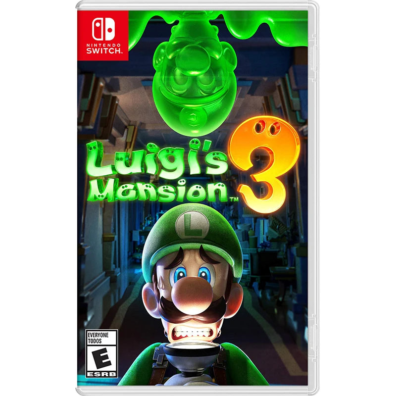 لعبة Luigi's Mansion 3 لجهاز Nintendo Switch، بطاقة خرطوشة أصلية رسمية 100%، متعددة اللغات، لجهاز Switch OLED Lite