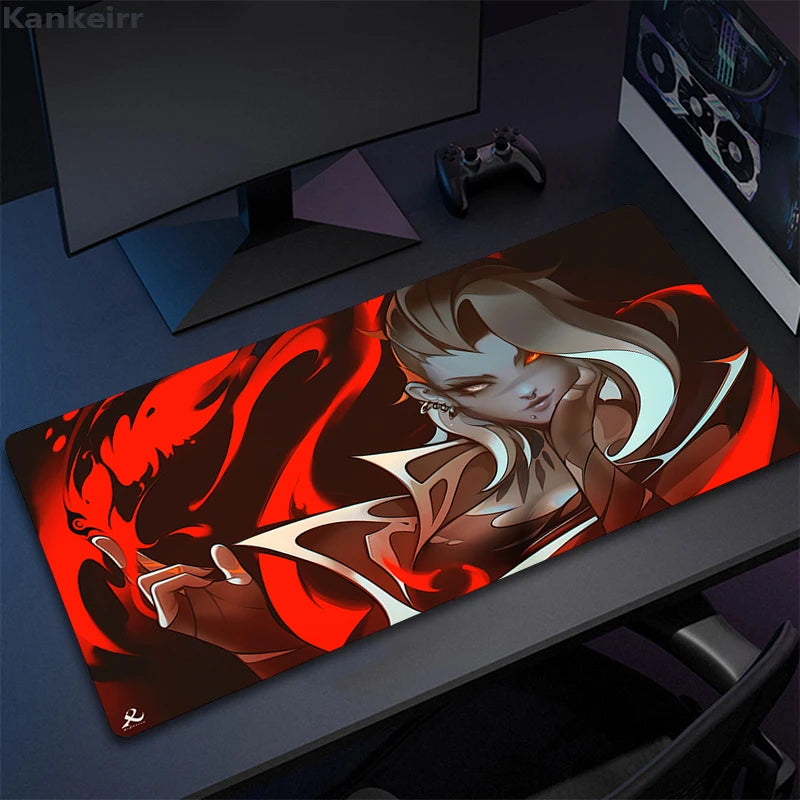 PC Gamer Cabinet Pads Laptop Gamer Table Mousepad Anime Mat Gaming Mouse Pads Valorant Mausepad Setup Gamers Accessories Small