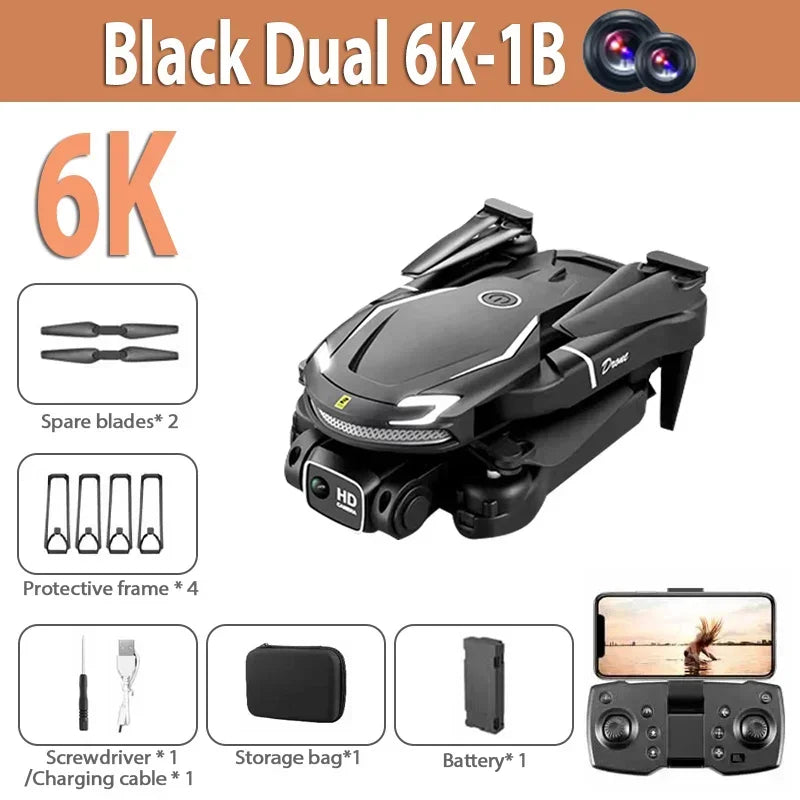 V88 Drone 8K 5G GPS Professional HD Aerial Photography Remote Control Aircraft HD Dual Camera Quadcopter Toy UAV For Xiaomi