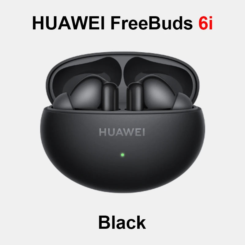 سماعات الأذن اللاسلكية HUAWEI FreeBuds 6i، سماعات أذن بلوتوث، إصدار سعودي مع ضمان محلي، التوصيل من الرياض