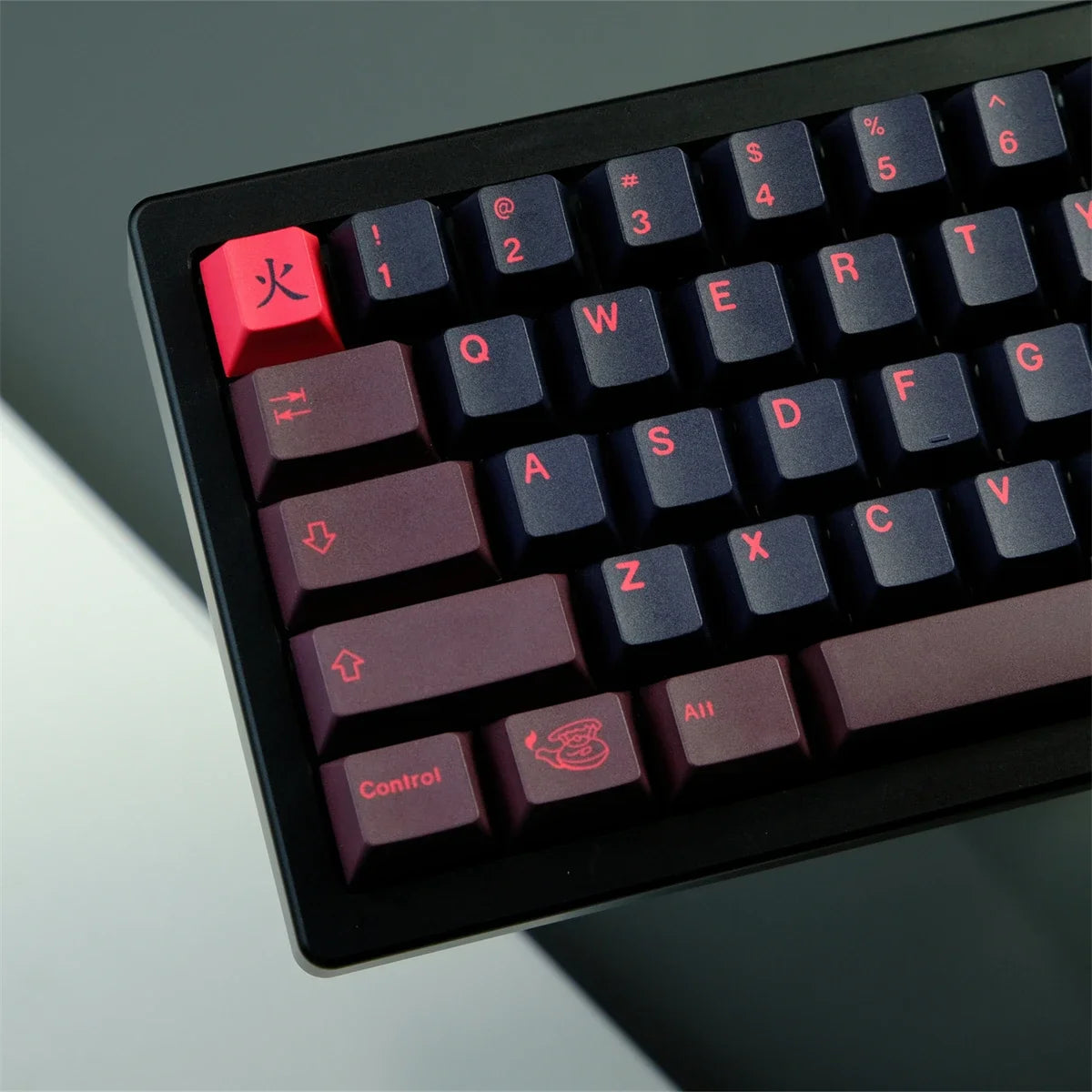 Red Dragon Keycap PBT Original Height, Sublimation, Mechanical Keyboard Suitable, Customized