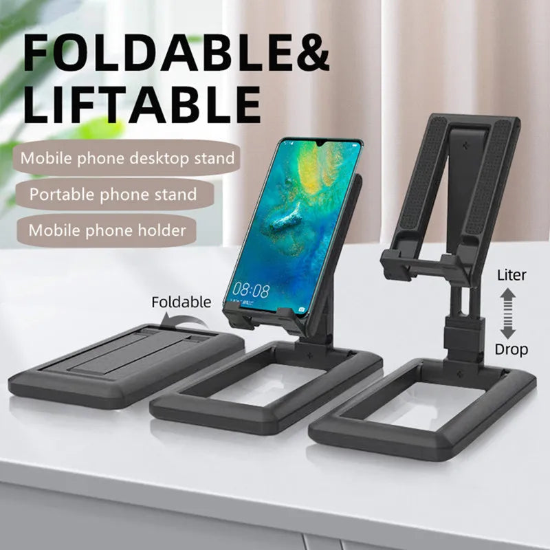 Portable Mobile Phone Stand Foldable Mobile Phone Stand Scalable Mobile Phone Holder  Phone Holder Desktop Bracket