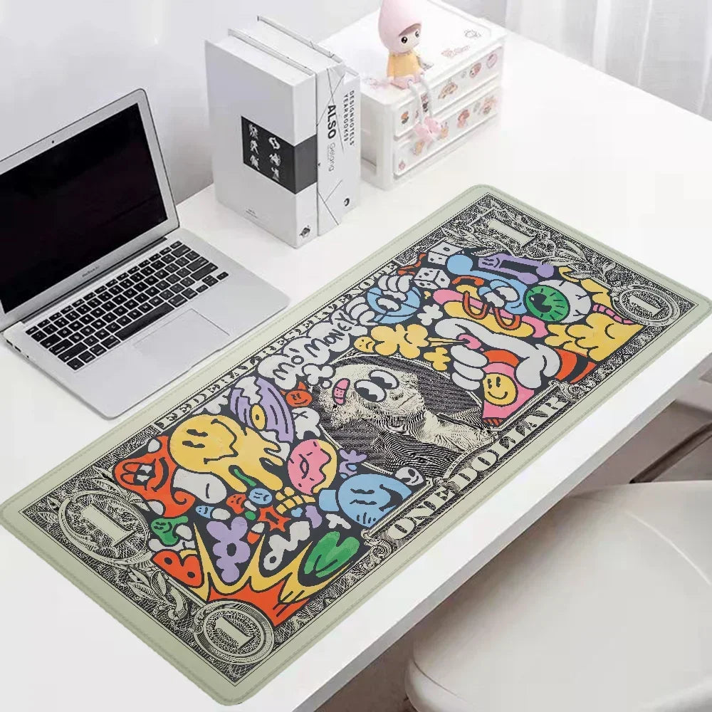 Dollar Desktops Gaming Keyboard Extended Pad Desk Accessories Office Pc Gamer Computer Mat Mouse Mats Mousepad 900x400 Xxl Setup