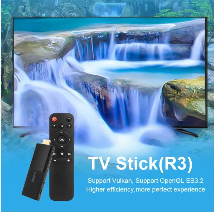 TV Stick Mini TV Stick Android 13 Allwinner H618 Quad Core Anti-shake With Remote Control TV Box